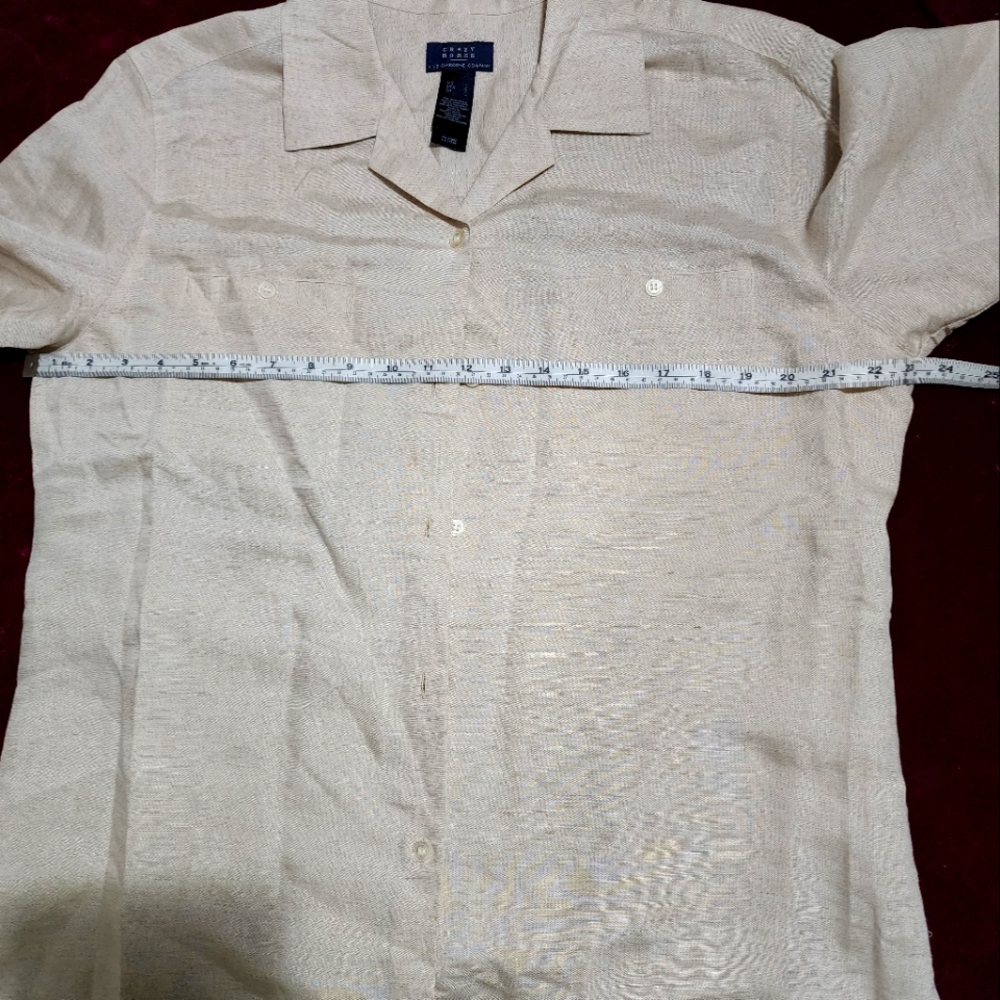 NWOT ... Crazy Horse button down shirt / blouse - Picture 9 of 10
